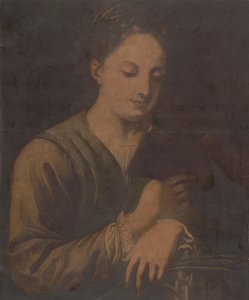 Svatá Kateřina Čtení od Jacques Christophe Le Blon