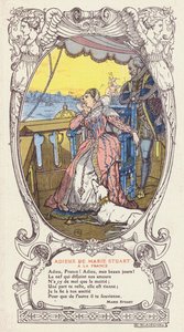 Marie, skotská královna, se loučí s Francií a vrací se do Skotska po smrti svého manžela, francouzského krále Františka II.