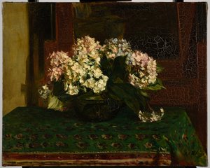 Hortenzie (horké počasí) od Jacques-Emile Blanche