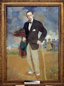 Portrét en pied od Igora Stravinského (Stravinského) (1882-1971), skladatele. Obraz Jacques Emile (Jacques-Emile) Blanche (1861-1942) od Jacques Emile Blanche