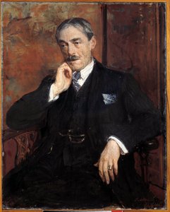 Portrét Paula Valeryho (francouzský spisovatel od Jacques-Emile Blanche