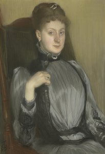 Portrét ženy, 1890 od Jacques-Emile Blanche