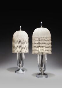 Pár stolních lamp, kolem roku 1925