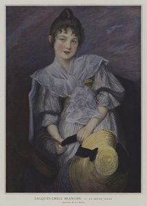Malá Vanda od Jacques Emile after Blanche