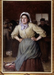 La cancalaise - Obraz Jacquese Eugena Feyena (1815-1908)., n.d.