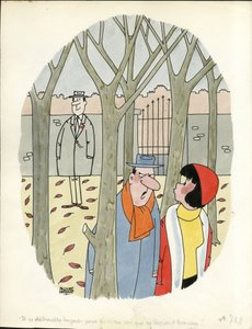Dny Francie, satirické v barvách od Jacques Faizant