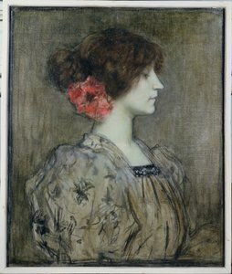 Colette (1873-1954), kolem 1896 od Jacques Fernand Humbert