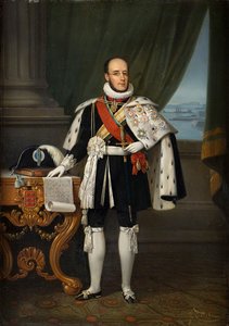 Infante Luís, vévoda z Porta 1838-1889, budoucí král Luís I. Portugalska, před rokem 1860. od Jacques Francois Carabain