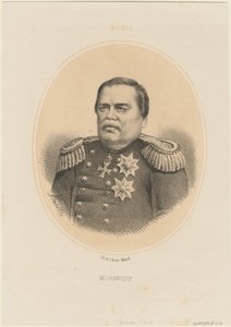 Portrét hraběte Nikolaje Muravyova-Amurského 1809-1881, 1865