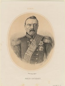 Portrét prince Michaila Dmitrieviče Gorčakova 1795-1861, 1865