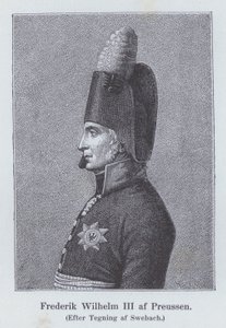 Frederick William III, král Pruska (litho)
