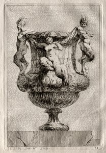 Suita váz: Talíř 14, 1746. od Jacques Francois Joseph Saly