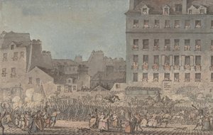 Ludvík XVI. Vstup do Paříže, 6. října 1789, 1789. od Jacques Francois Joseph Swebach