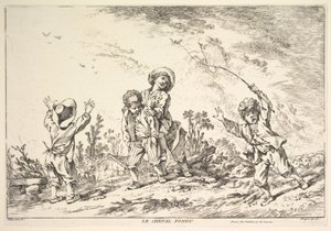 Skok, polovina až konec 18. století. od Jacques Gabriel Huquier