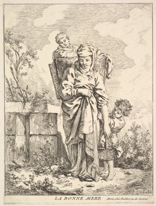 Dobrá matka, 18. století. od Jacques Gabriel Huquier