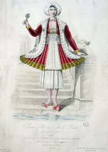 Dívka z ostrova Naxos od Jacques Grasset de Saint-Sauveur