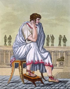 Římský občan, hospoda. 1796. od Jacques Grasset de Saint Sauveur