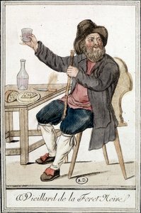Stařec z Černého lesa - v „“Encyklopedie cest””” od J. Grasset Saint-Sauveur od Jacques Grasset de Saint-Sauveur