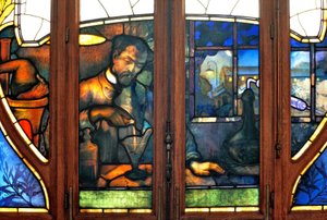 Nancy (oddělení 54), Art Nouveau, Obchodní a průmyslová komora, Vitráže od Jacquese Grubera (1870-1936)