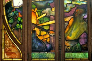 Nancy (oddělení 54), Art Nouveau, Obchodní komora a burza, Vitráže od Jacquese Grubera (1870-1936)