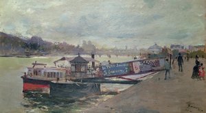 Přístavní scéna, 19. století