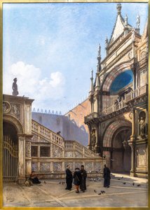 Obří schody v Benátkách od Jacques Guiaud