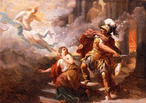 Helena zachráněná Venuší před hněvem Aeneas, 1779