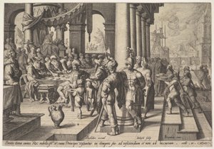 Alegorie vlády moudrého krále, 1588. od Jacques II de Gheyn