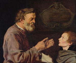 Mistr a žák od Jacques II de Gheyn