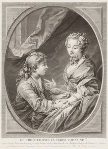 Ze tří věcí uděláte jednu?. 1768 od Jacques Jean Pasquier