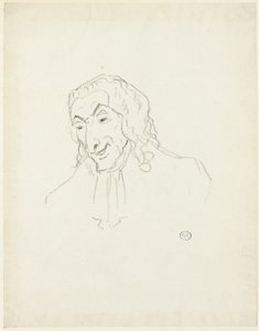 Busta muže s Jabotem od Jacques Louis David