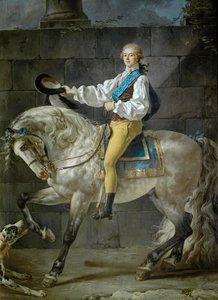 Hrabě Stanislas Potocki (olej na plátně) od Jacques Louis David