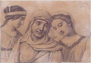Nizozemština: Tři ženy od Jacques Louis David