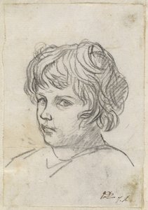 Hlava chlapce od Jacques Louis David