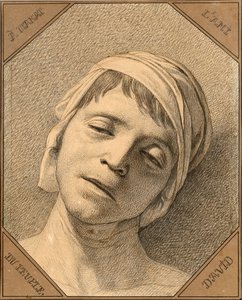 Jean Paul Marat od Jacques Louis David
