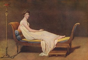 Madame Recamier, 1800, c1915. od Jacques Louis David