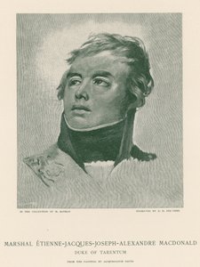 Maršál Etienne-Jacques-Joseph-Alexandre Macdonald od Jacques Louis David