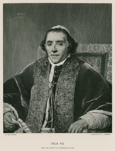 Papež Pius VII od Jacques Louis David