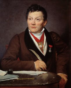 Portrét Alexandra Lenoira (1761-1839) archeologa a kurátora Musee des Monuments francais Obraz Jacquese Louise Davida (1748-1825) 1817 ne. 0,76x0,62 m - Portrét Alexandra Lenoira (1761-1839), archeologa a kurátora Muzea F. od Jacques Louis David