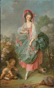 Portrét mademoiselle Guimard jako Terpsichore (olej na plátně) od Jacques Louis David