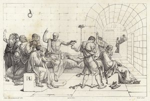 Sokratova smrt od Jacques Louis David