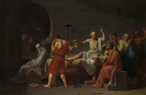 Smrt Sokrata, 1787. od Jacques Louis David
