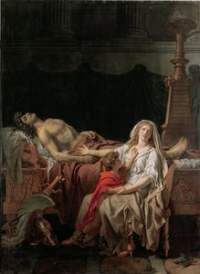 The Pain of Andromache, 1783 od Jacques Louis David