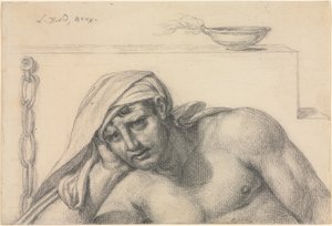 Vězeň, 1819. od Jacques Louis David
