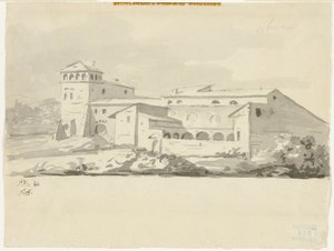 Vila v Campagna od Jacques Louis David