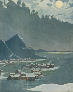 Švédsko - Národní píseň od Jacques Marie Gaston Onfray de Breville (Job)