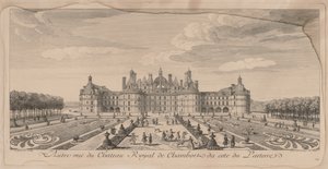 Chateau Chambord ze zahrad. od Jacques Rigaud