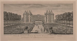 Zámek St. Maur od Jacques Rigaud