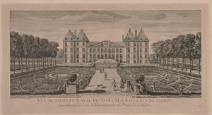 Zámek St.Maur. od Jacques Rigaud