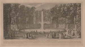 Pool of the Muses v Marli. od Jacques Rigaud